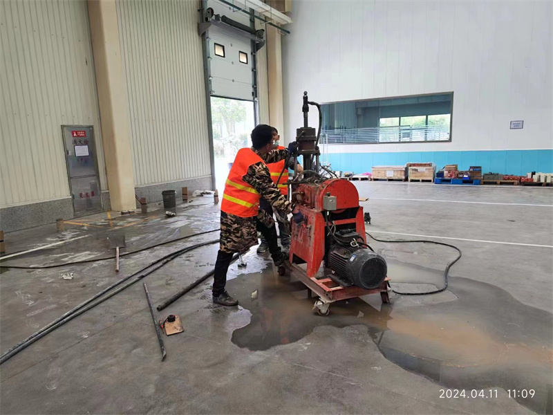 马尾厂房地面下沉塌陷注浆加固施工